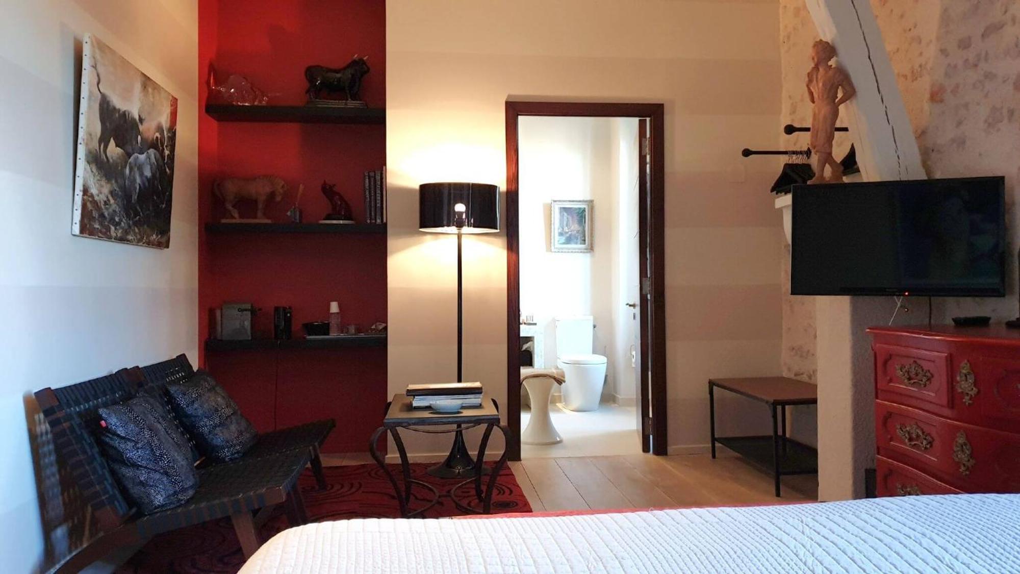 Les Loges De Saint Eloi Panzió Pontlevoy Szoba fotó